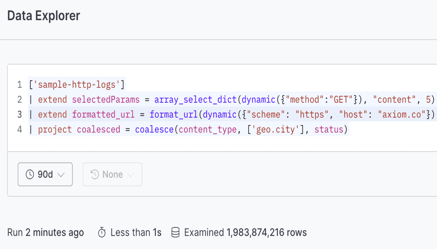 Changelog Screenshot