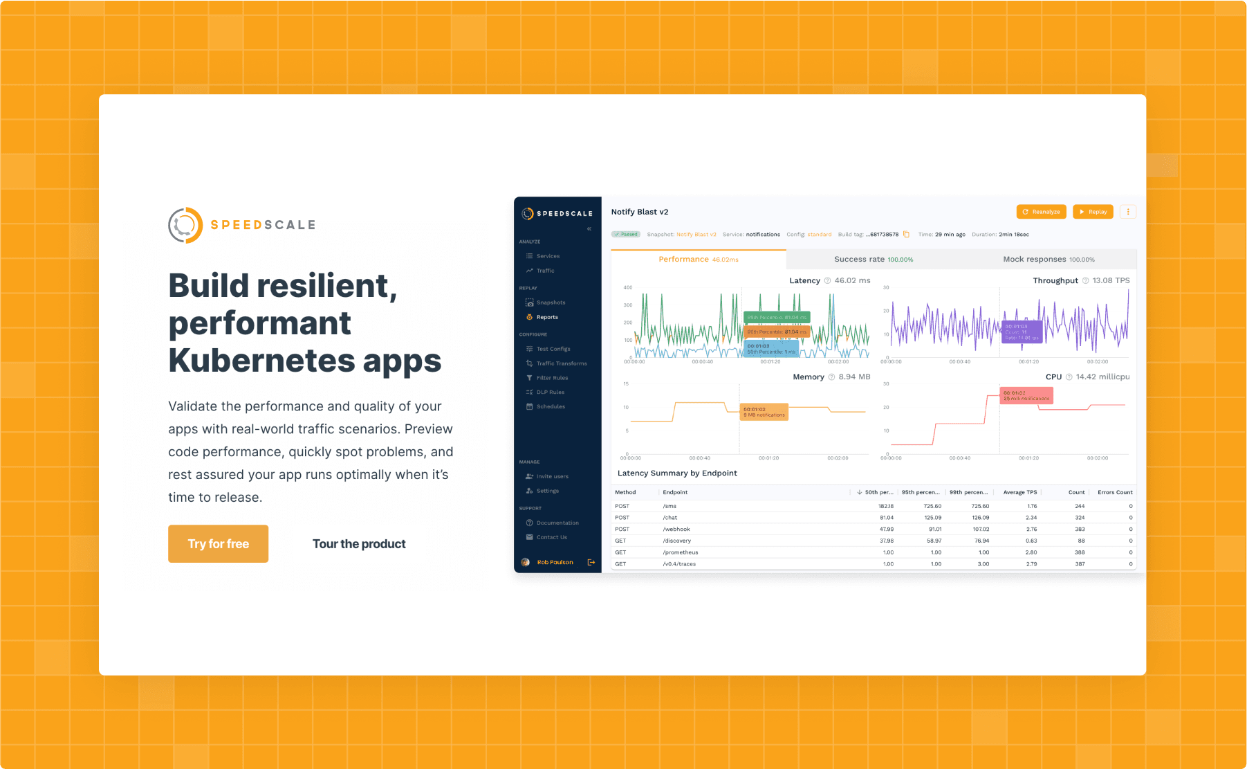 Customer Case Study Screenshot